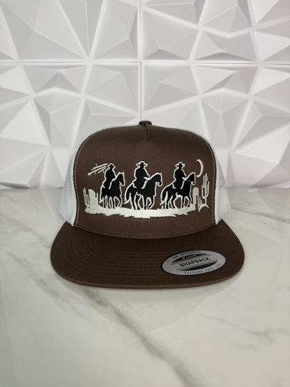 Night West Trucker SnapBack Hat Glow in the Dark