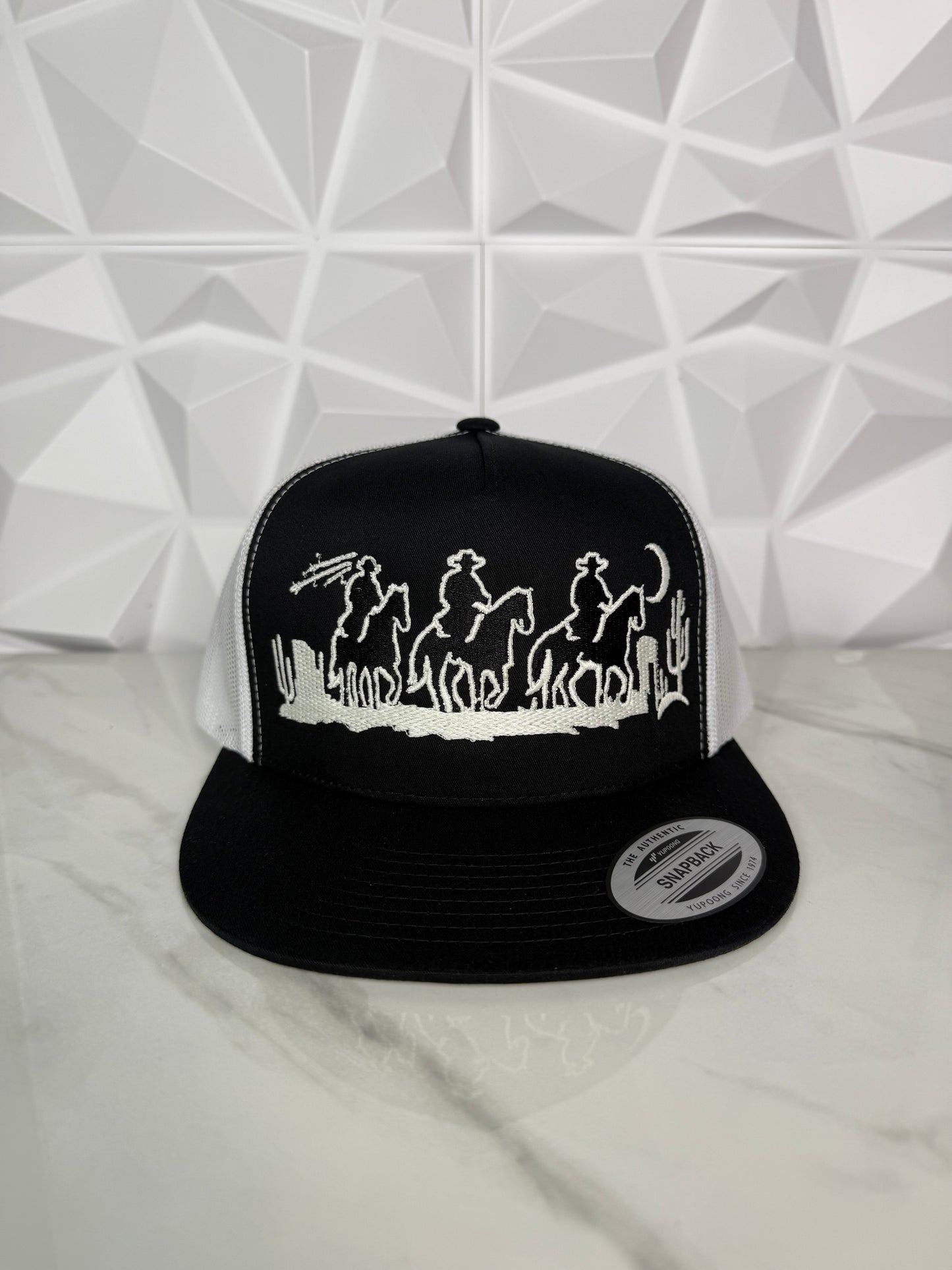 Night West Trucker SnapBack Hat Glow in the Dark