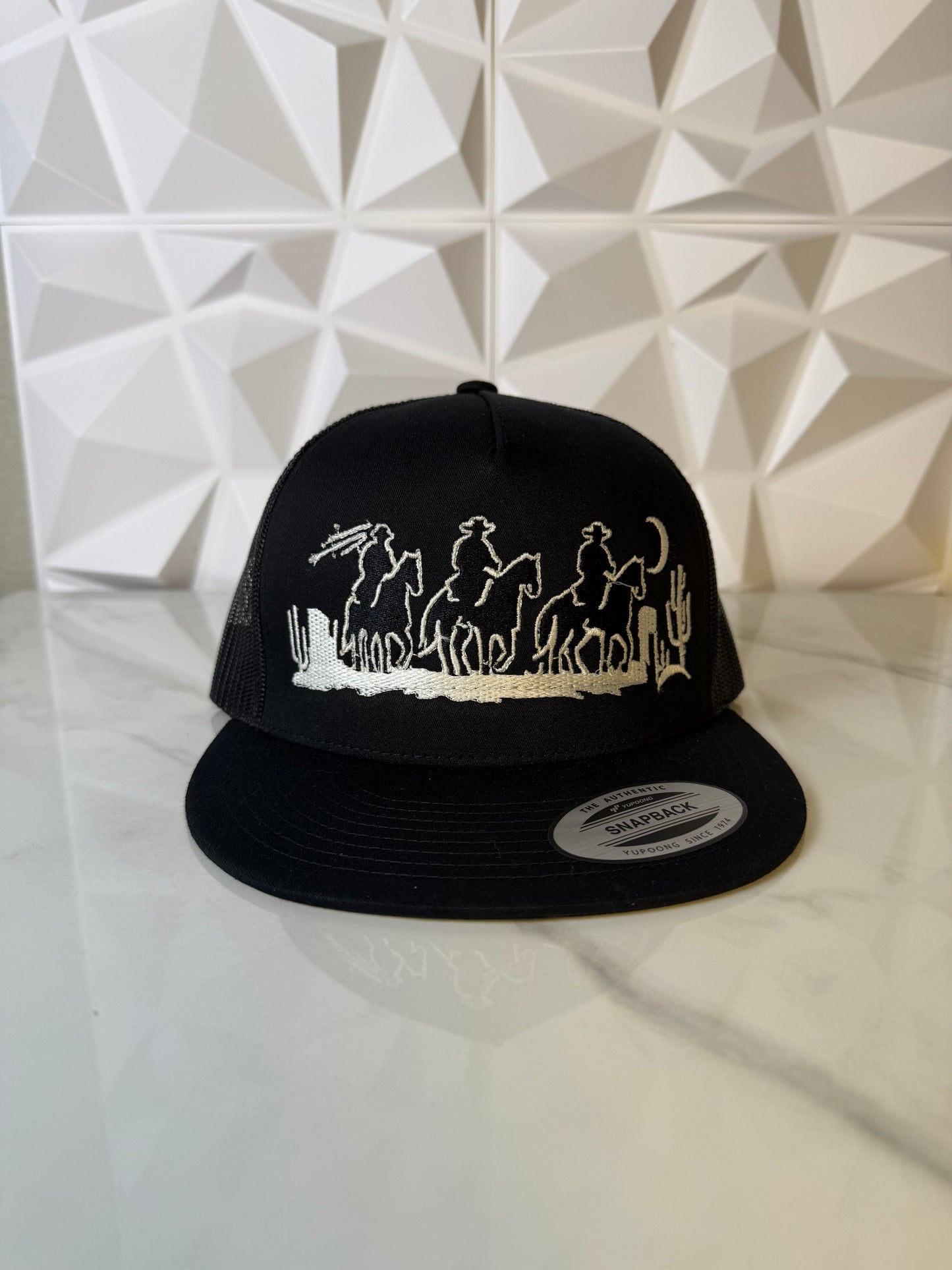 Night West Trucker SnapBack Hat Glow in the Dark